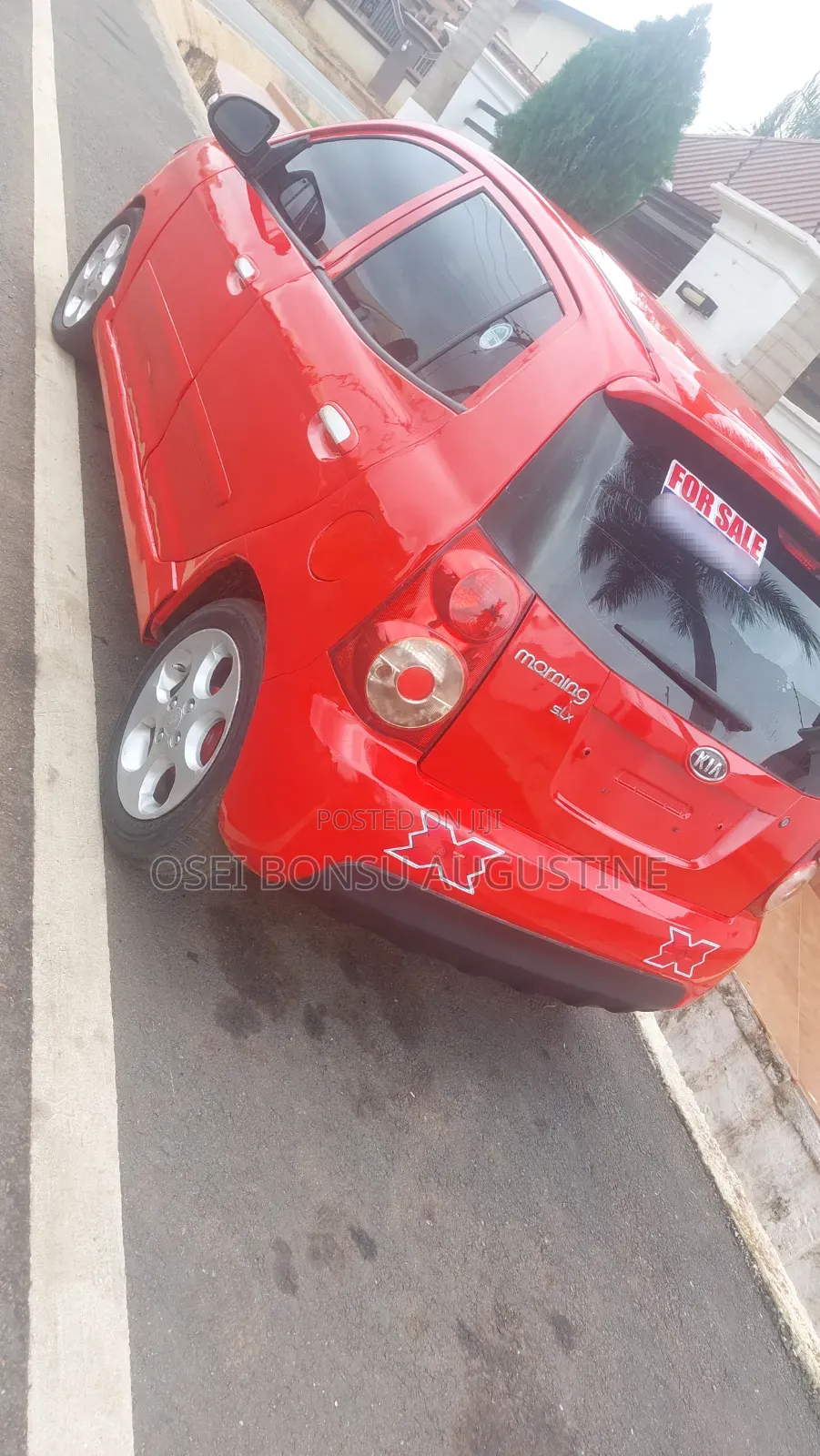 Kia Morning 2010 Red