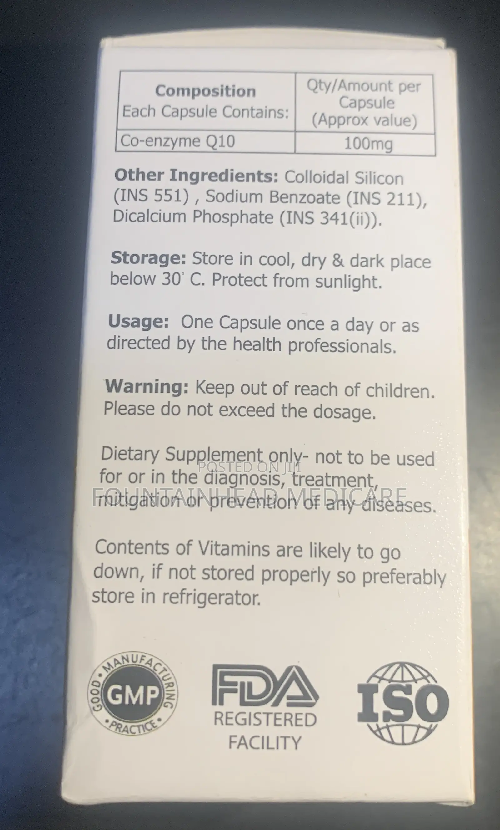 U-Q10 Capsules FHM
