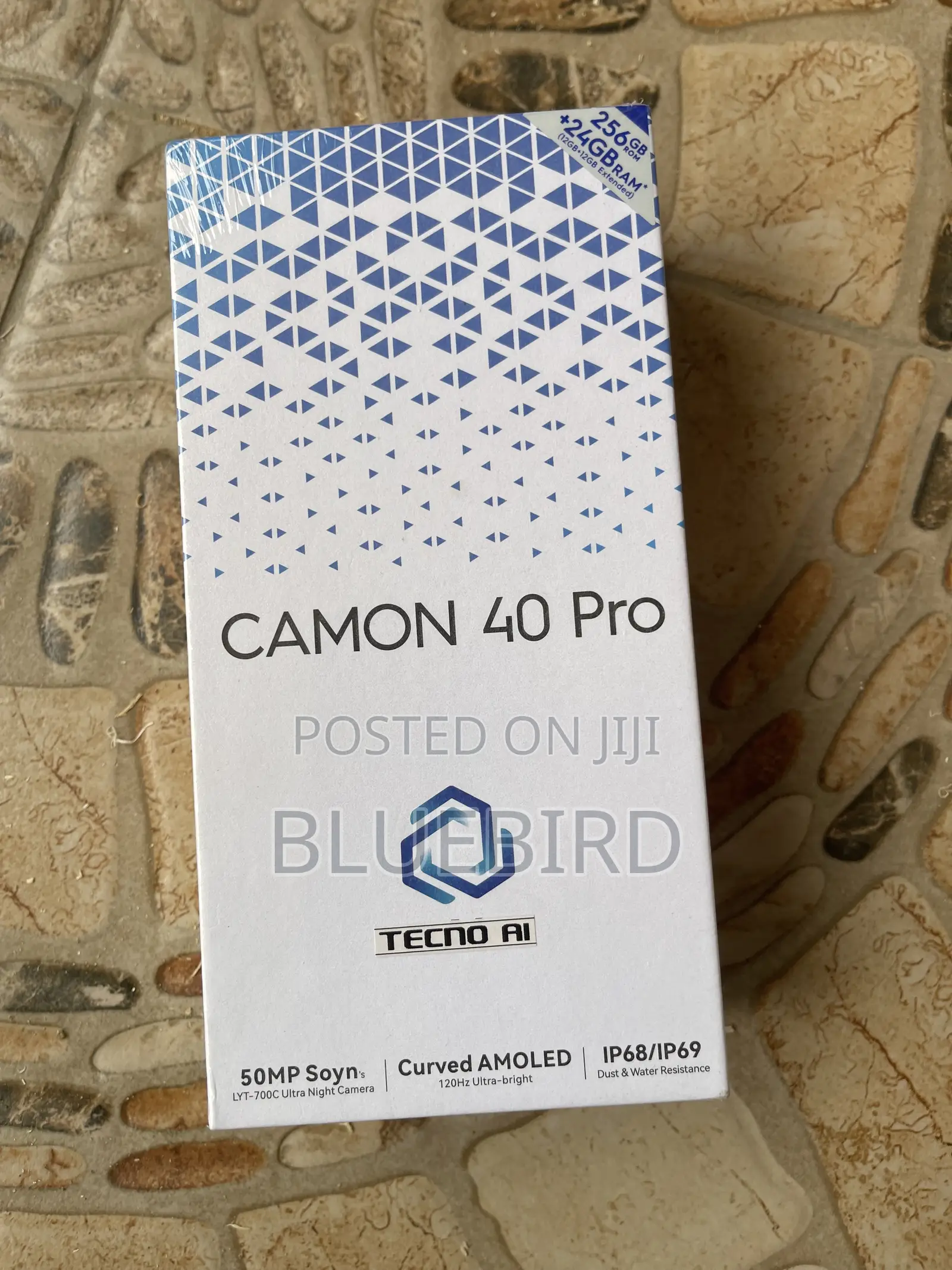 New Tecno Camon 40 Pro 5G 256 GB Black