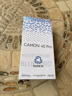 New Tecno Camon 40 Pro 5G 256 GB Black