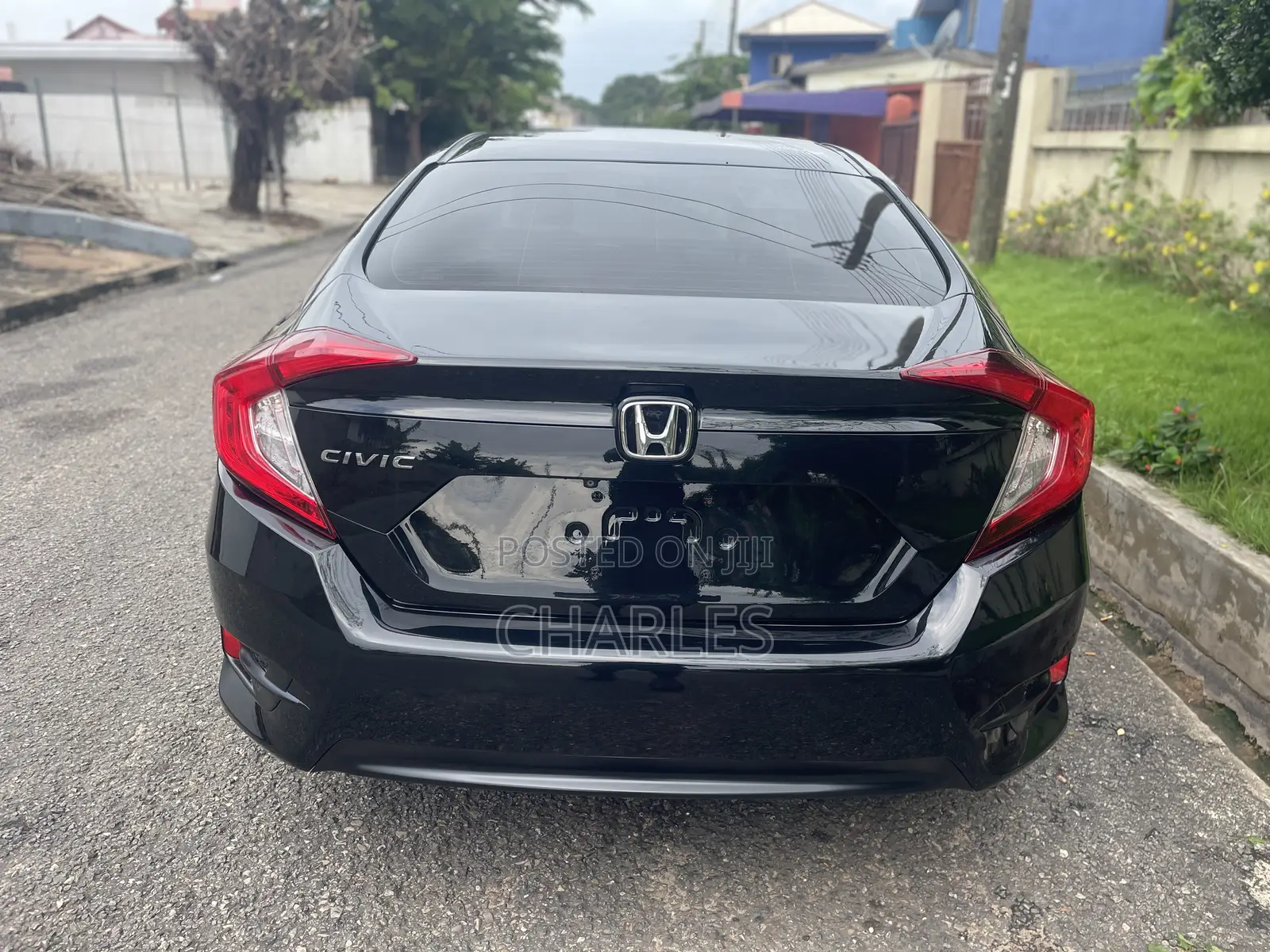 Honda Civic EX 4dr Sedan (2.0L 4cyl) 2017 Black