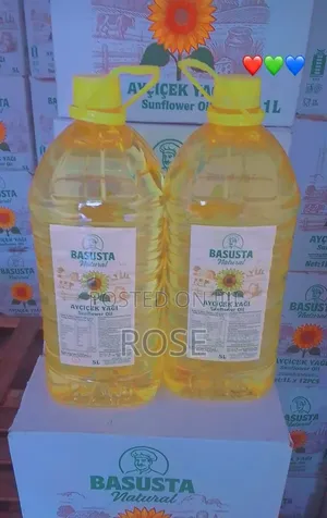 5 Liters Basuata Sunflower Oil