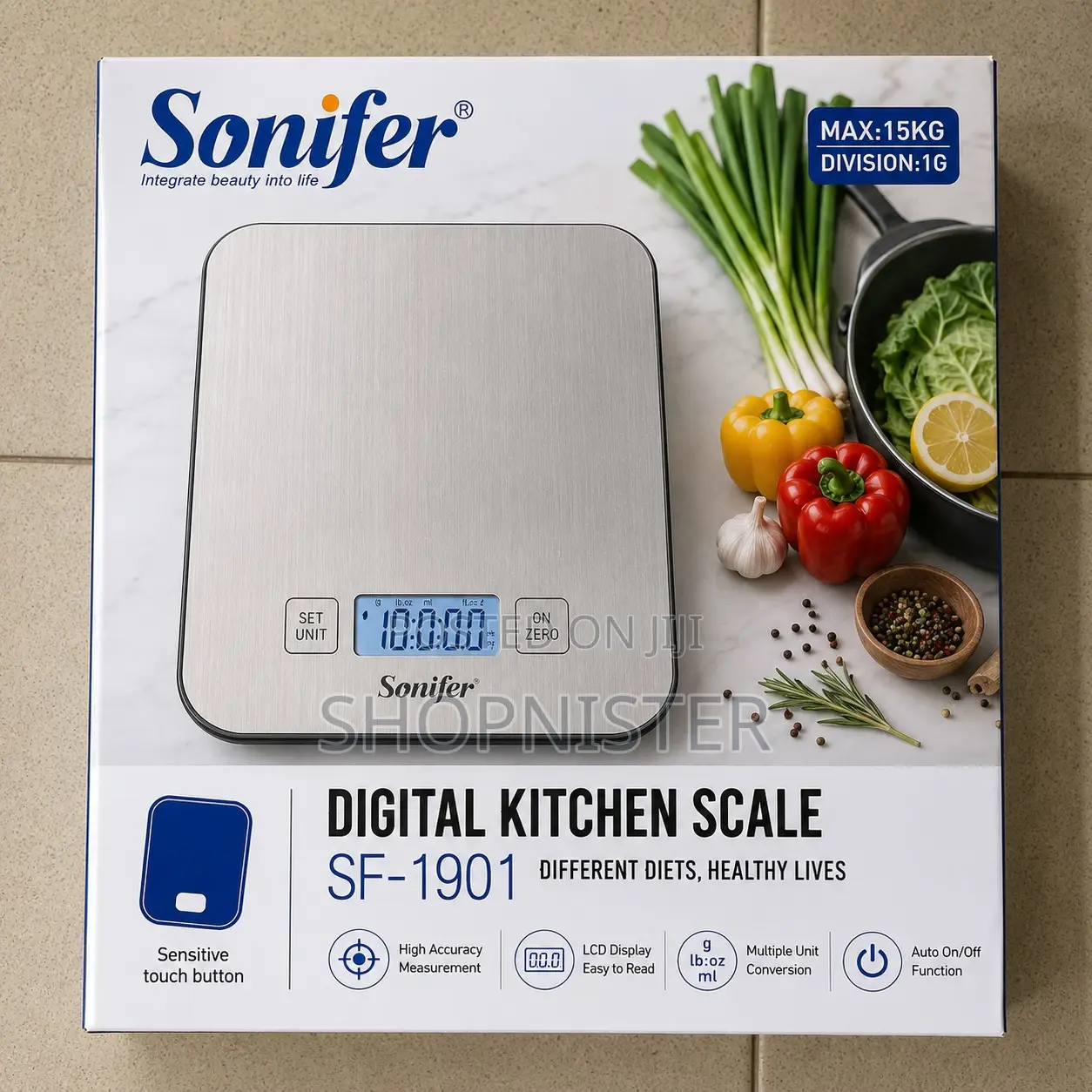 15KG – High Precision Electronic Food Scale