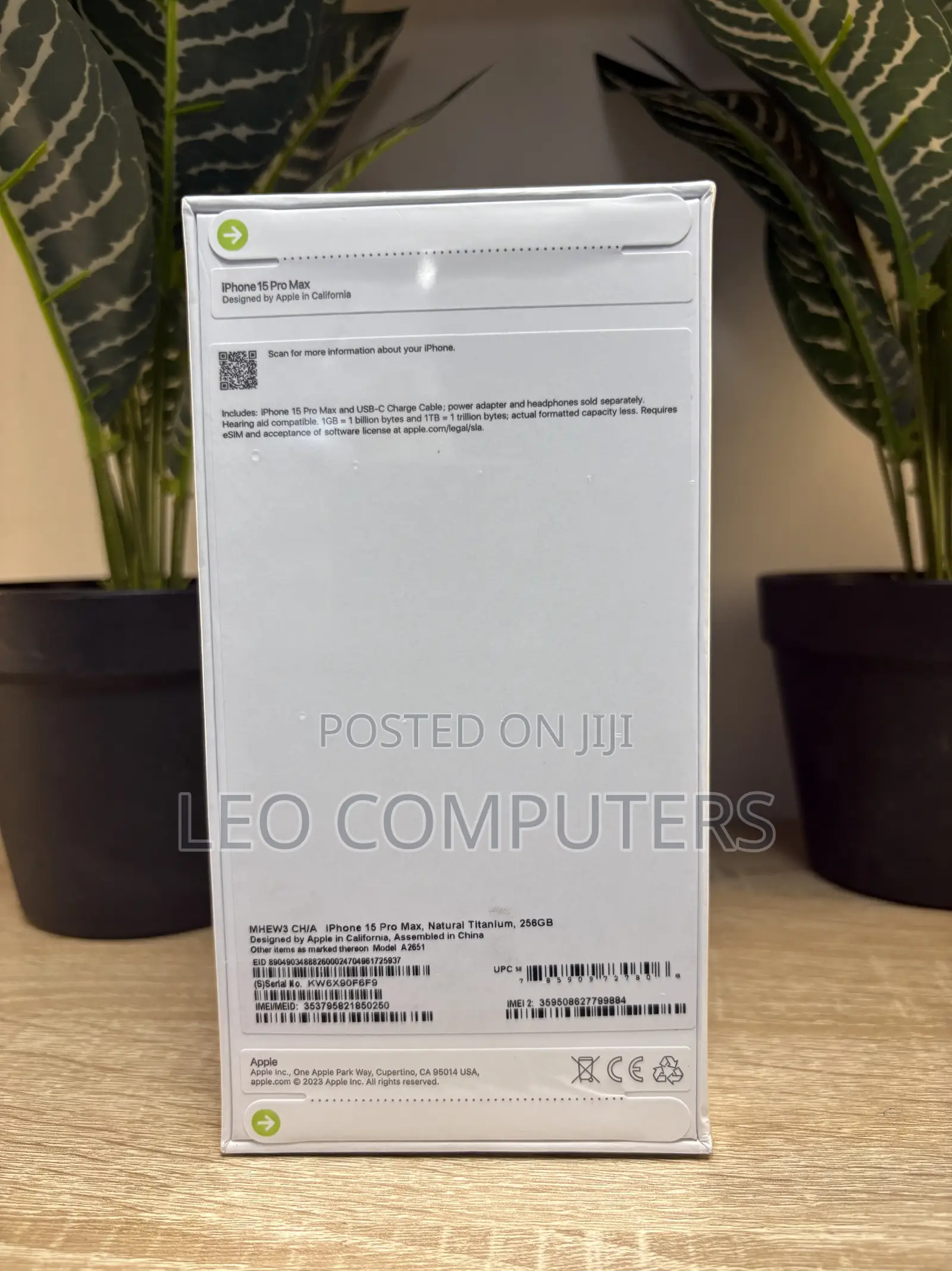 New Apple iPhone 15 Pro Max 256 GB Graphite
