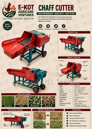 Chaff Cutter Machine