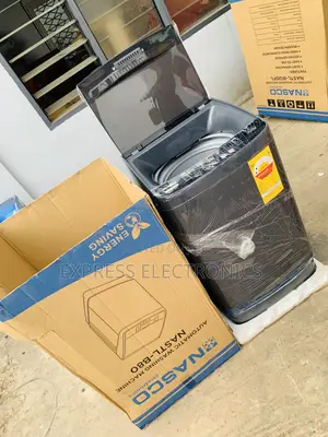 Limited Stock Nasco 8KG Top Load Fully Auto Washing Machine (NASTL-B80