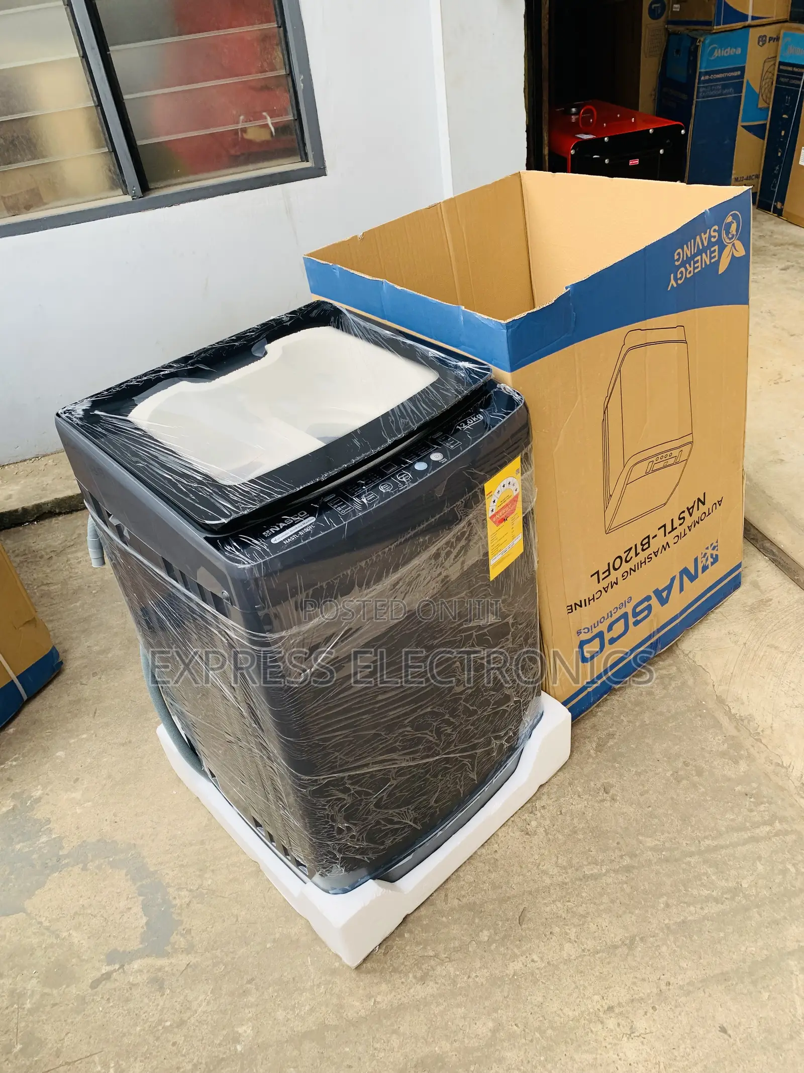 Nasco 12KG Top Load Washing Machine (NASTL-B120FL)