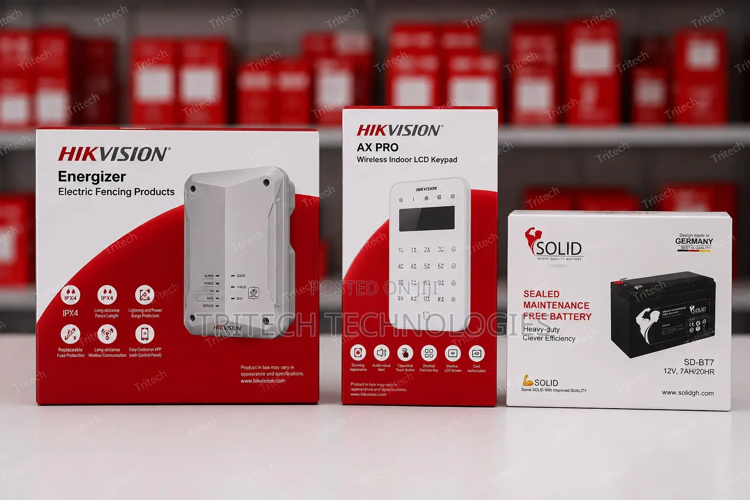 Hikvision Electric Fence Energizer Plus Ax Pro Wireless Indoor Keypad