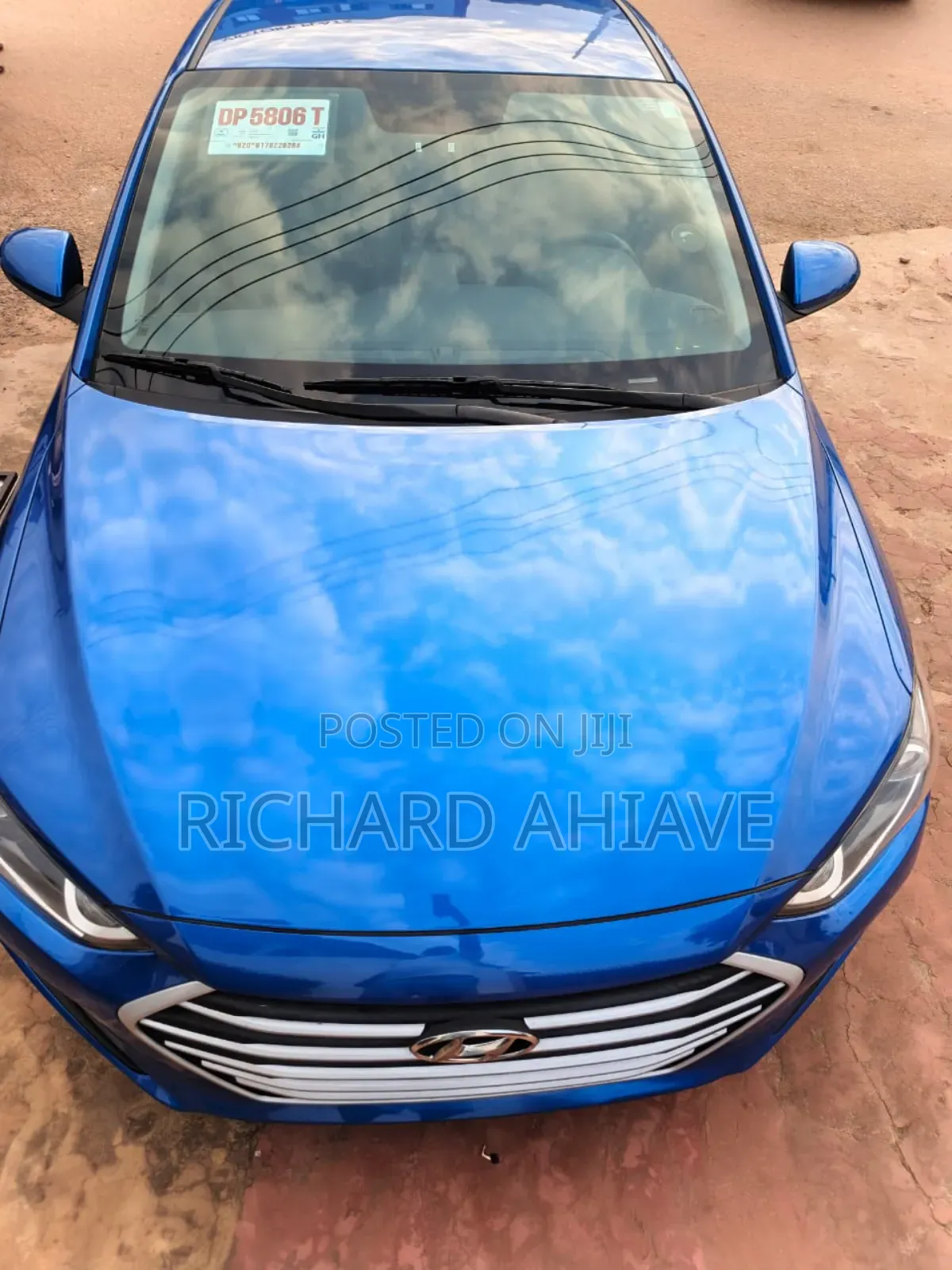 Hyundai Elantra Limited Sedan FWD (2.0L 4cyl 6A) 2017 Blue