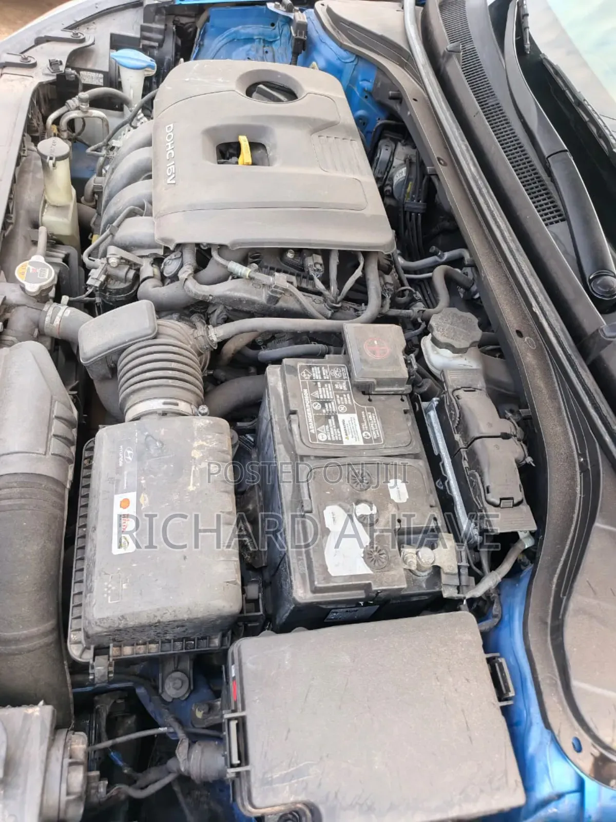 Hyundai Elantra Limited Sedan FWD (2.0L 4cyl 6A) 2017 Blue