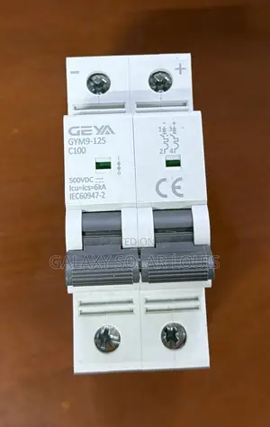 100A DC Breaker for PV and Battery
