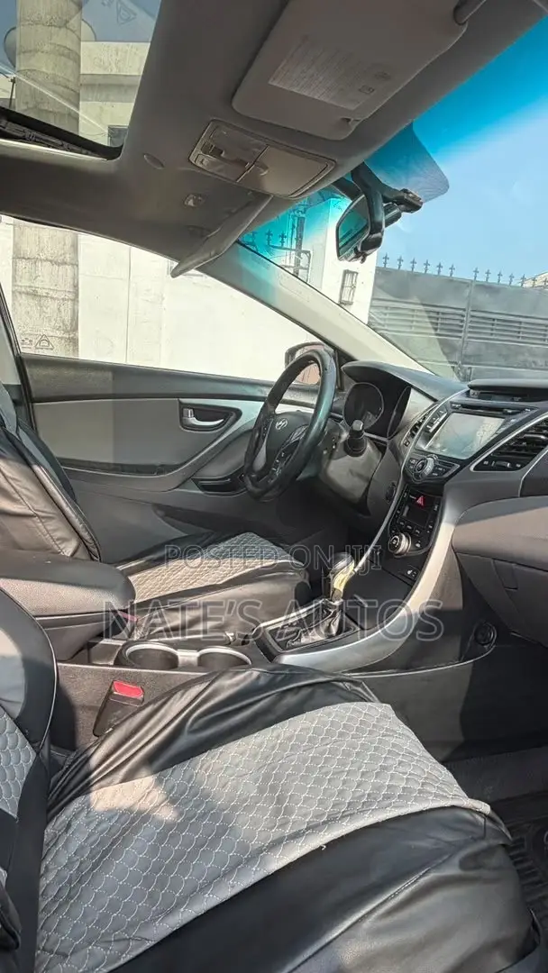 Hyundai Elantra Limited 4dr Sedan (1.8L 4cyl 6A) 2015 Black