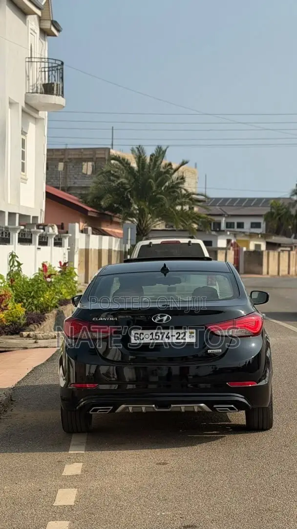 Hyundai Elantra Limited 4dr Sedan (1.8L 4cyl 6A) 2015 Black