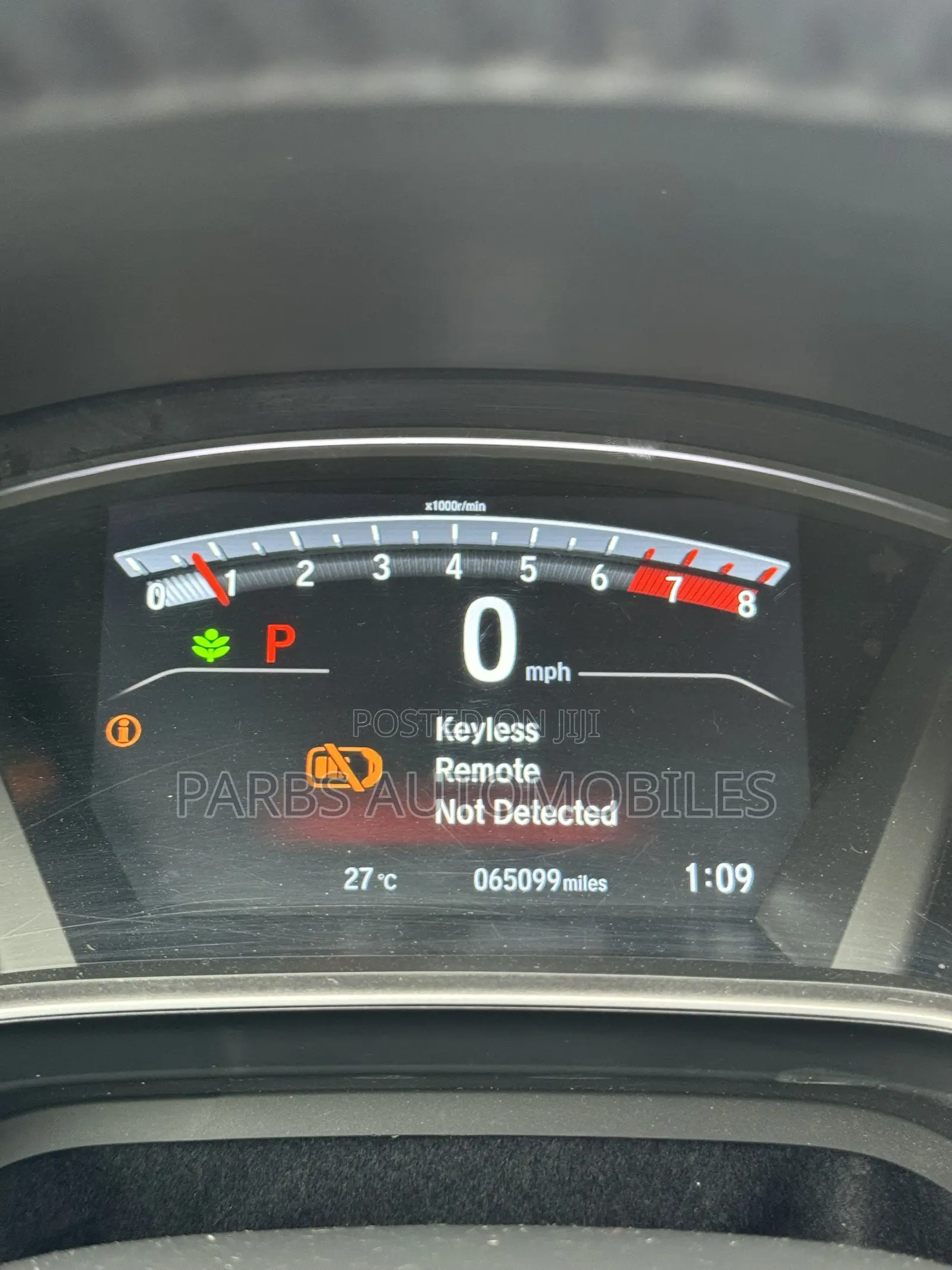 Honda CR-V Touring AWD 2018 Silver