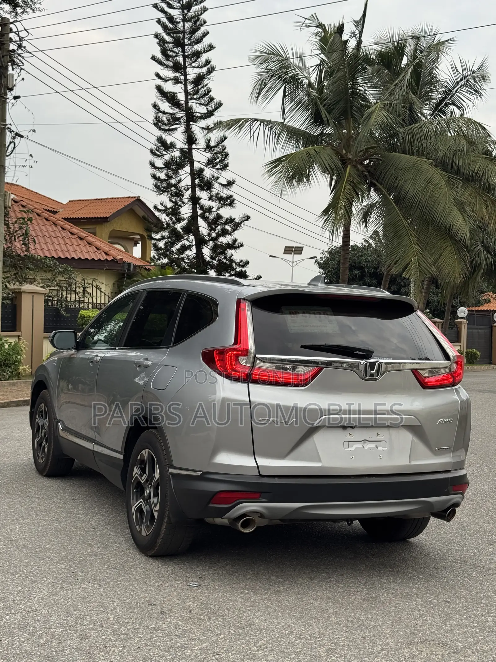 Honda CR-V Touring AWD 2018 Silver