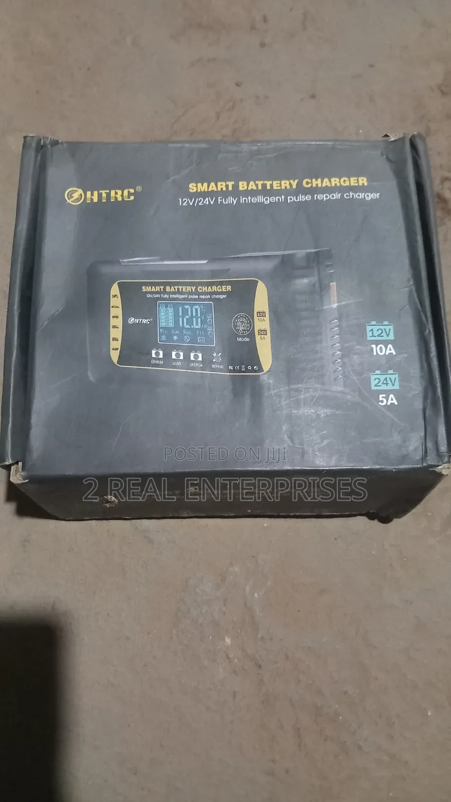 HTRC Smart Battery Charger (12v/24v Pulse Repair Charger)
