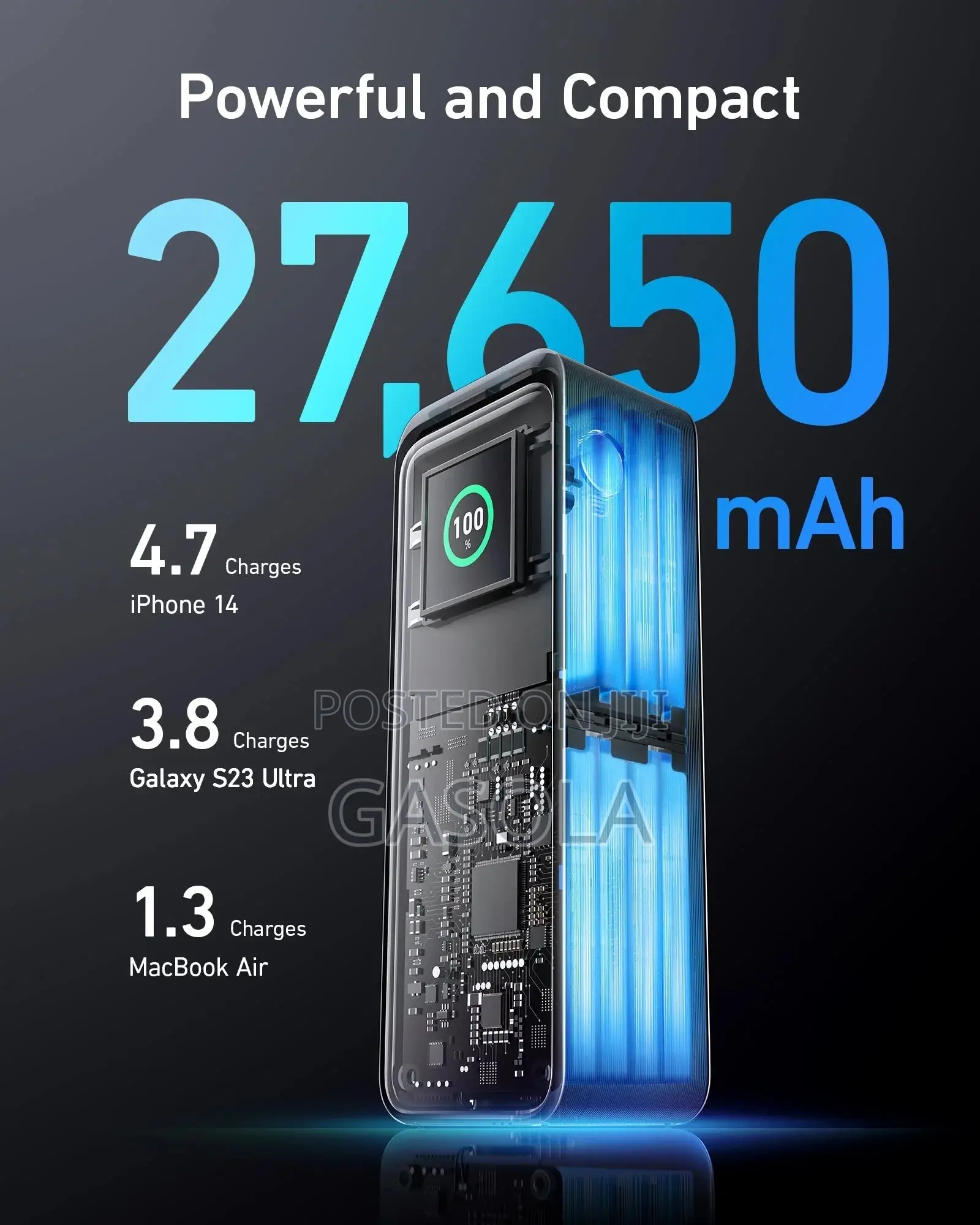 Anker Prime 27,650mAh With 100W Charging Base