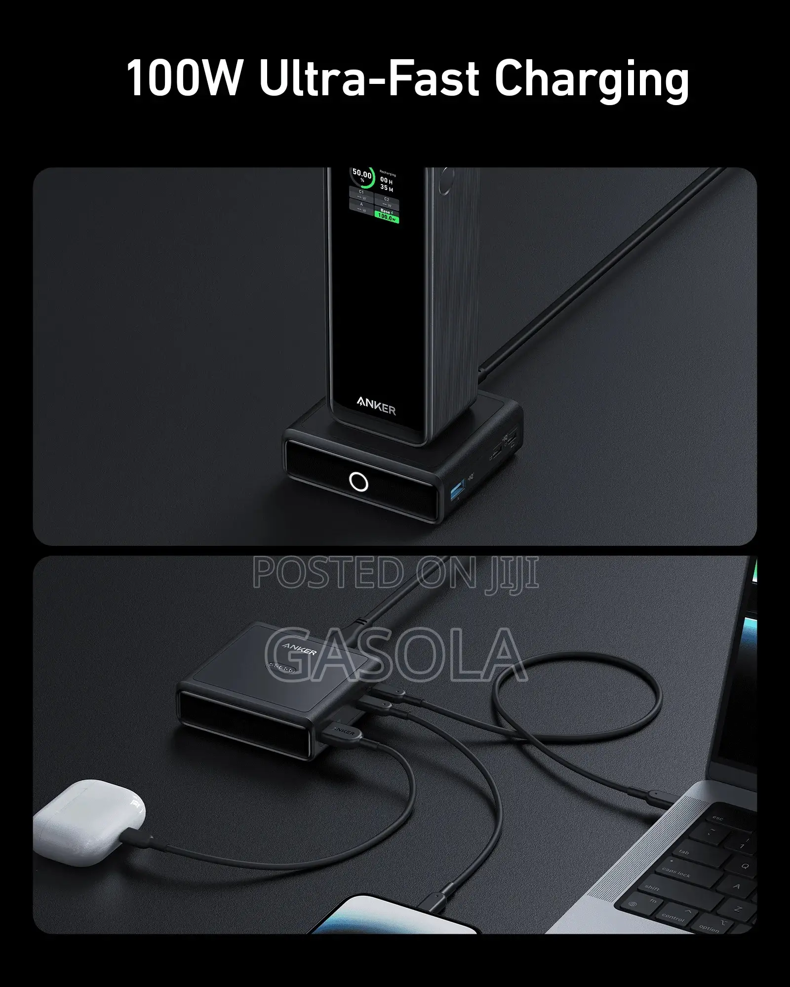 Anker Prime 27,650mAh With 100W Charging Base