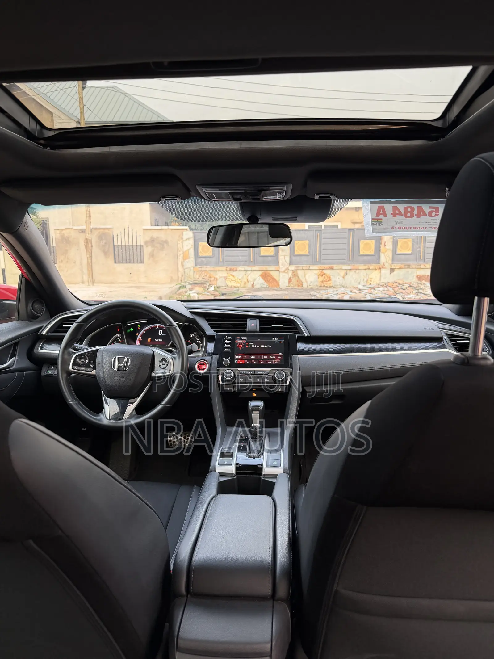 Honda Civic Sport Sedan 2020 Red