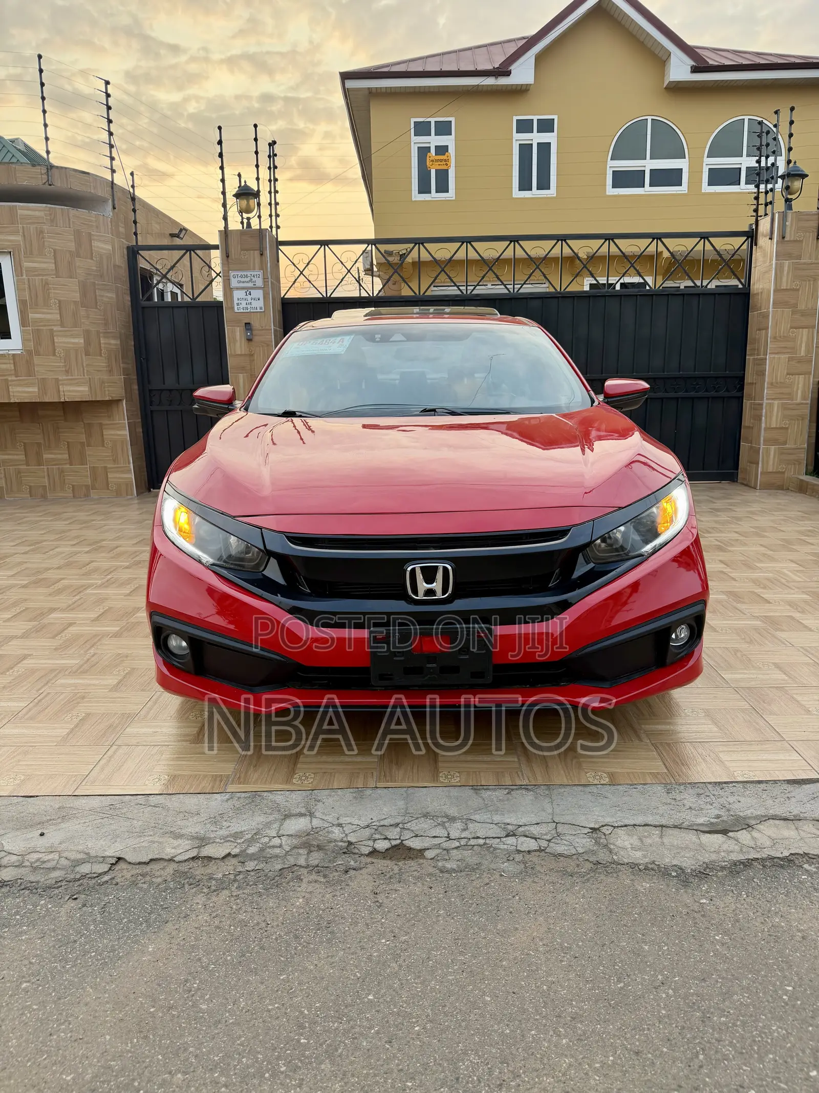 Honda Civic Sport Sedan 2020 Red