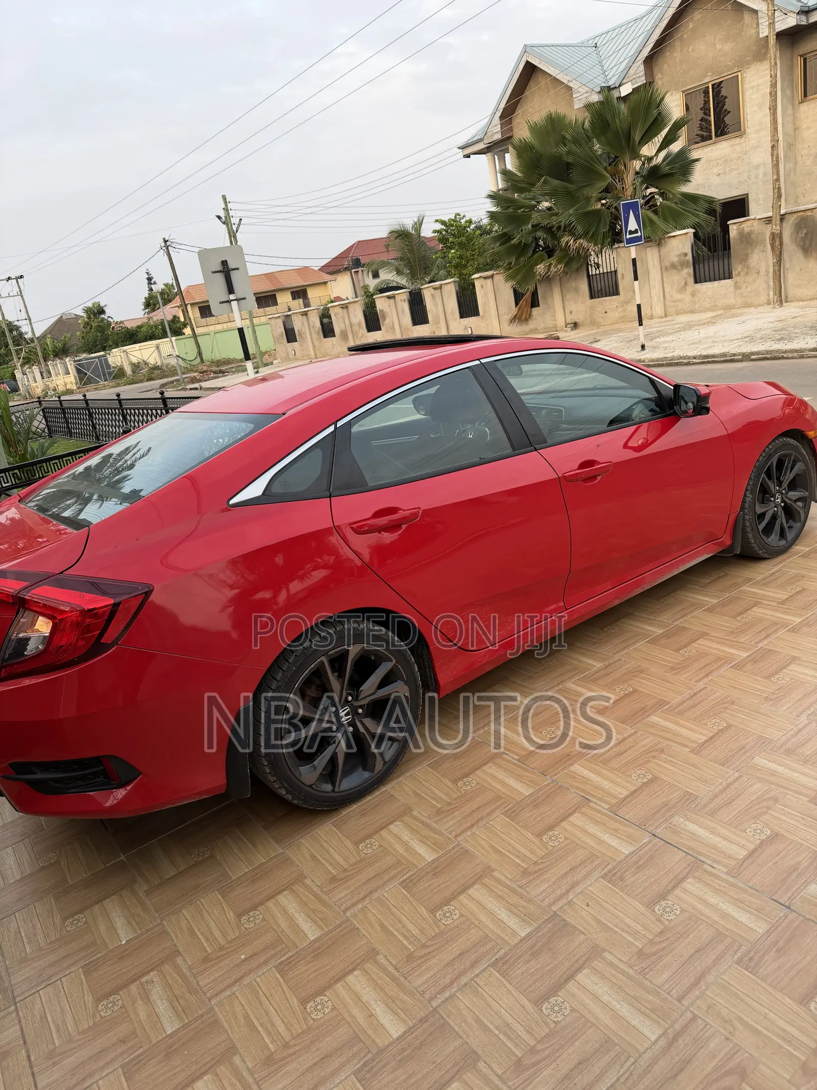 Honda Civic Sport Sedan 2020 Red