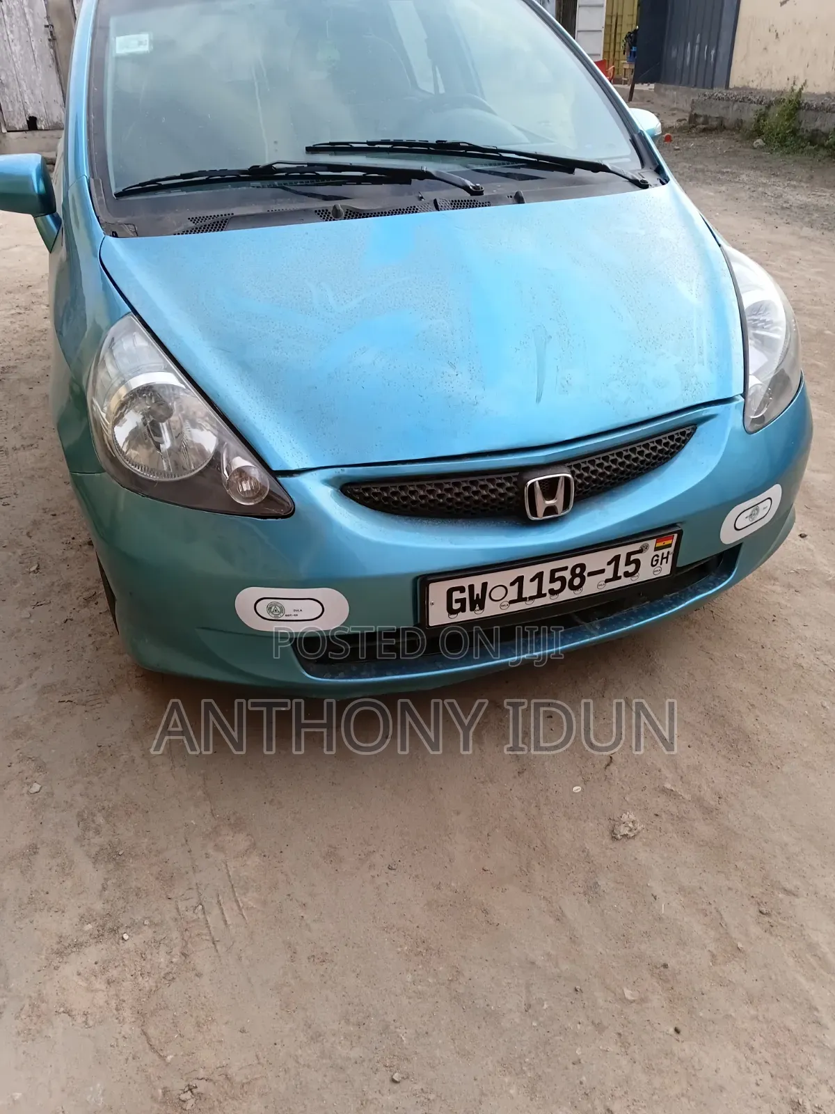 Honda Fit 2008 Blue
