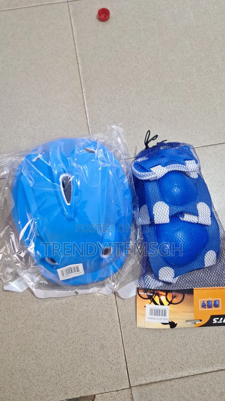 Elbow Knee Pad Helmet Kids Protective Sports Gear Set
