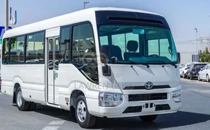 New Toyota Coaster 2025 White