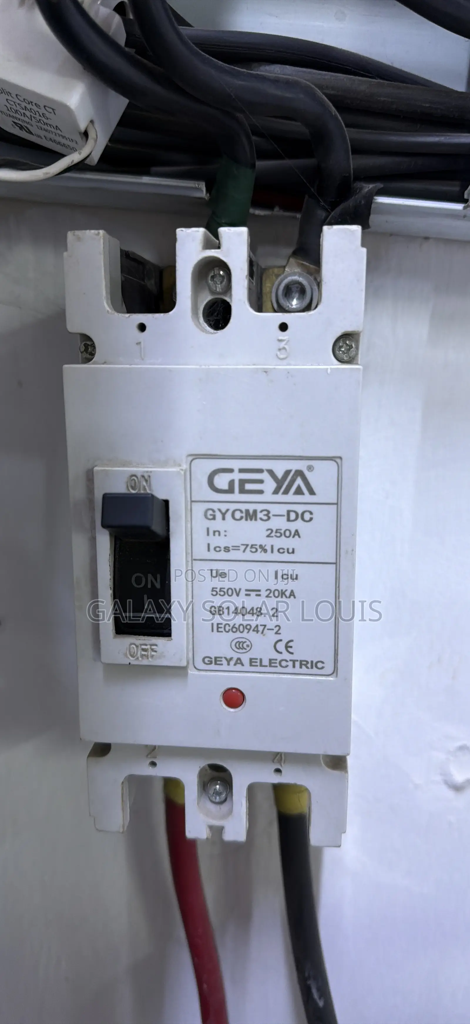 550v 250a Dc Breaker