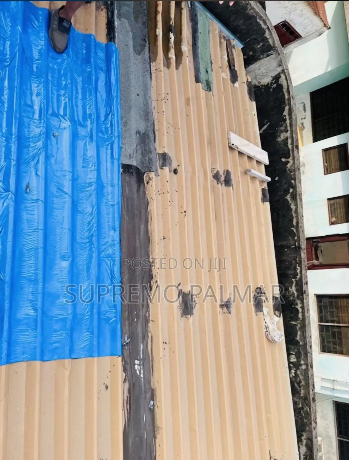 Self-Adhesive Bitumen Waterproof Membrane Roll | Roof Leak, 1m X Size