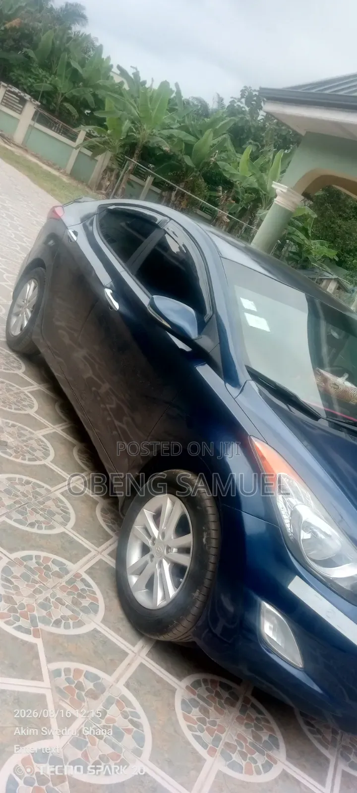 Hyundai Elantra 2011 Blue