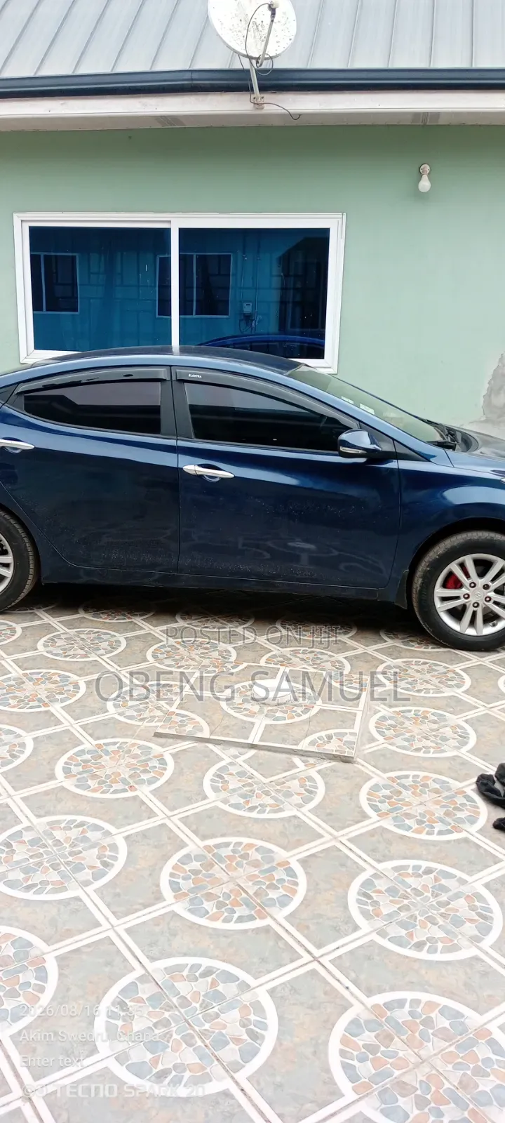 Hyundai Elantra 2011 Blue