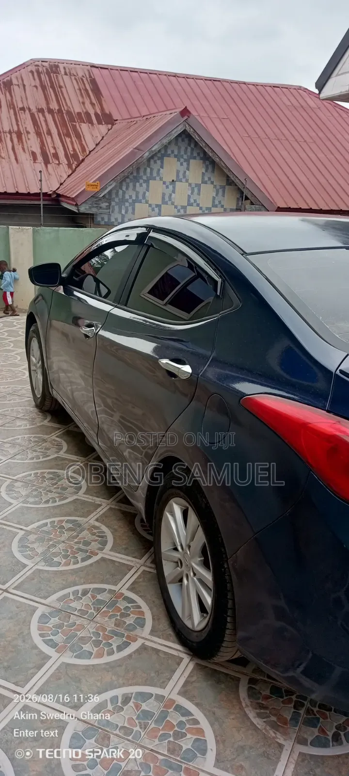 Hyundai Elantra 2011 Blue