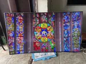 Qled Samsung Curved 55 Inches Smart TV (Cash on Delivery)