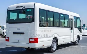 New Toyota Coaster 2025 White