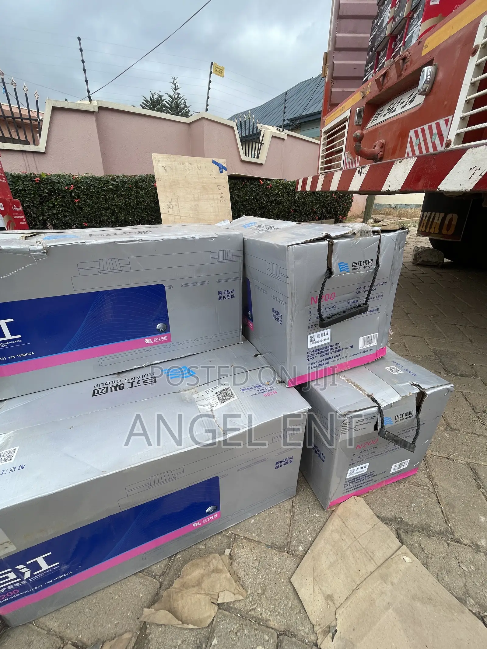 Juji N200Ah 32 Plates Maintenance-Free Heavy-Duty Battery(Ksi Accra)