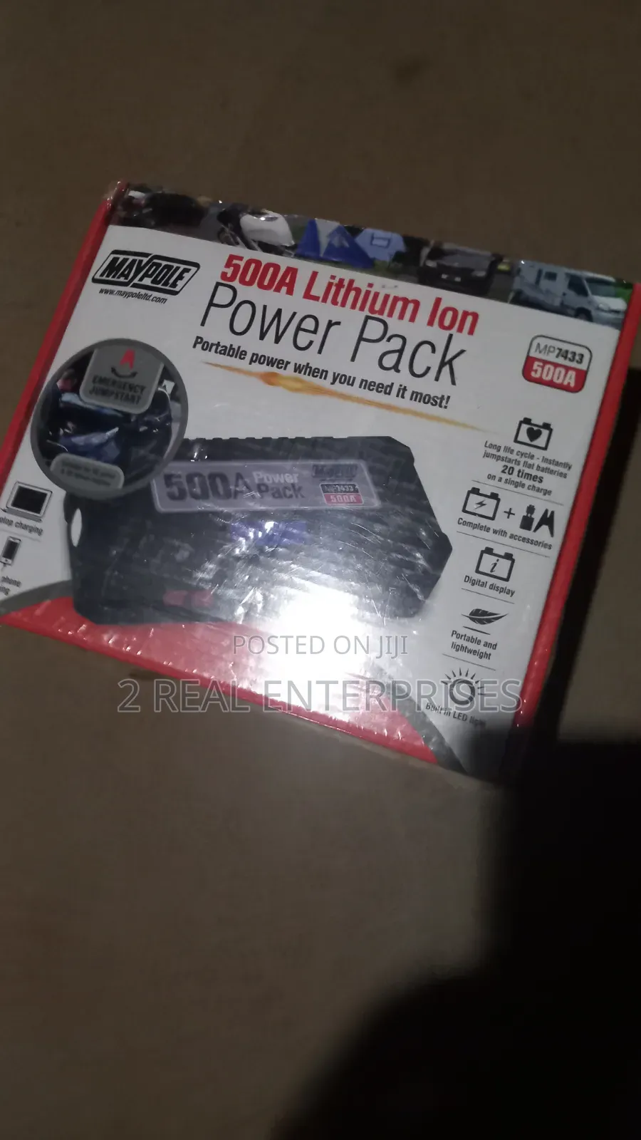 Maypole 500A Lithium Ion Power Pack (Model: MP7433)