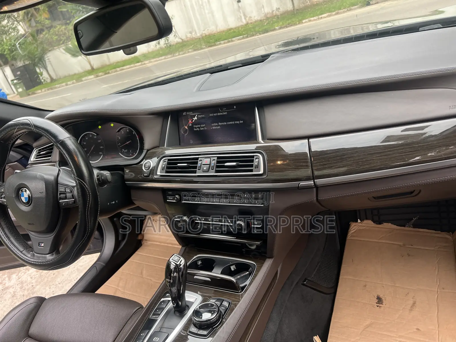 BMW 7 Series 750Li 4dr Sedan (4.4L 8cyl Turbo 8A) 2015 Blue