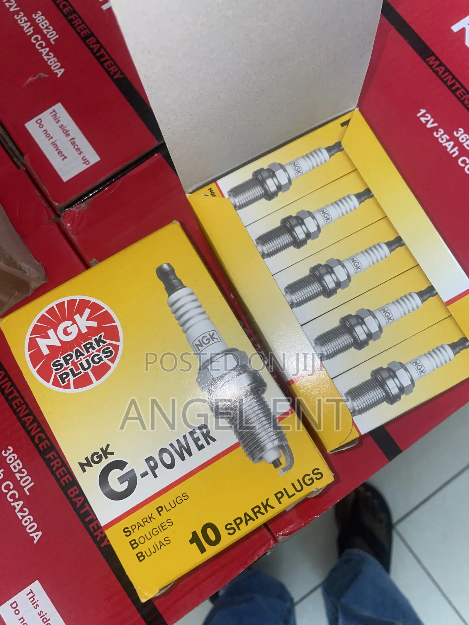 NGK G-Power Platinum Spark Plugs (10pcs)