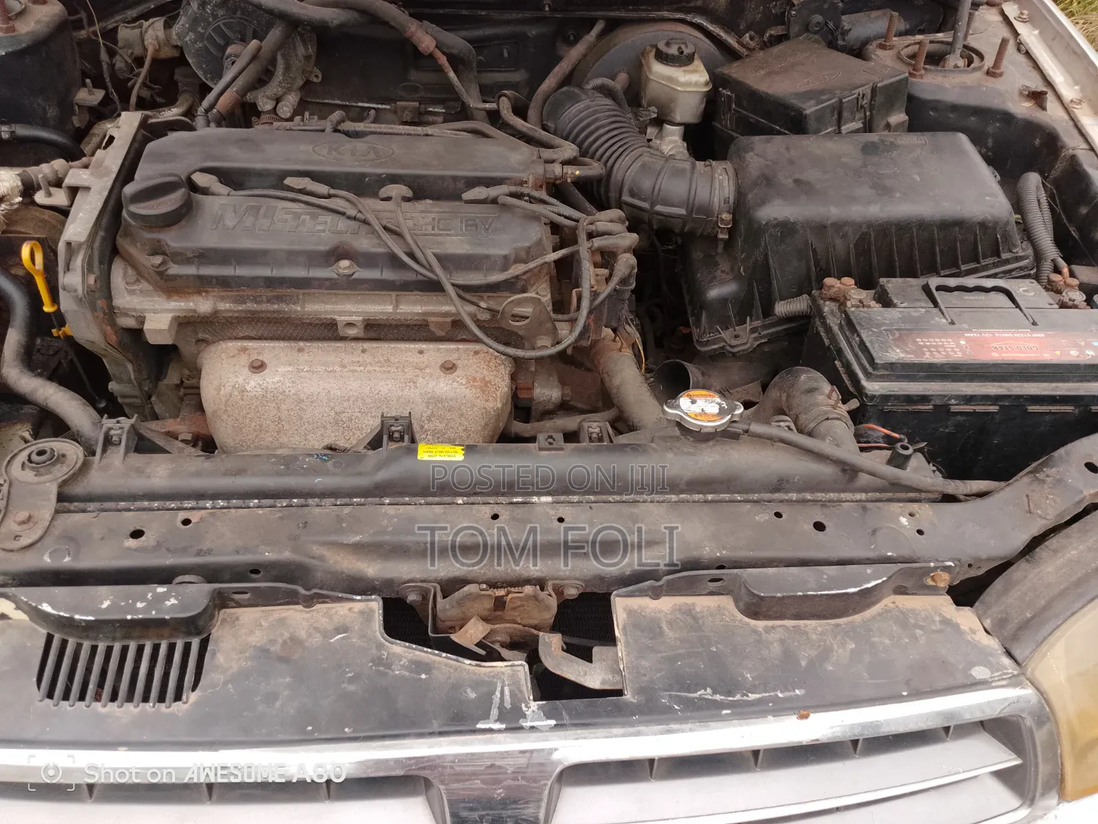Kia Spectra 2001 Silver