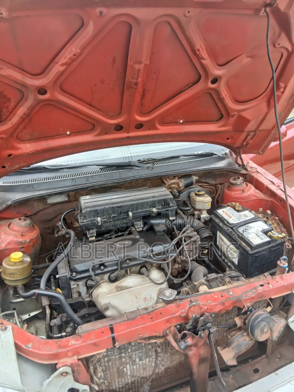 Kia Rio 2001 Red