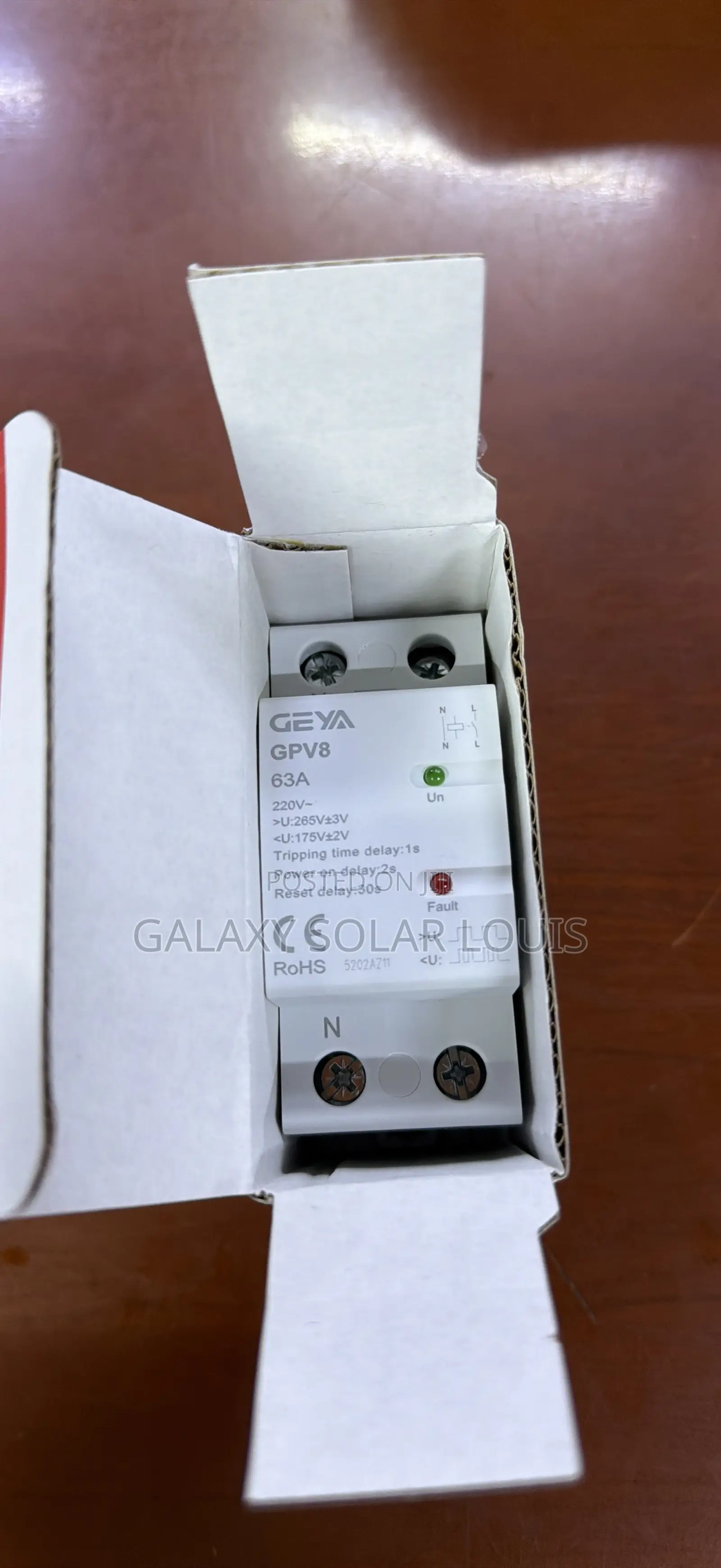 Ecg Voltage Protect 230v 63a