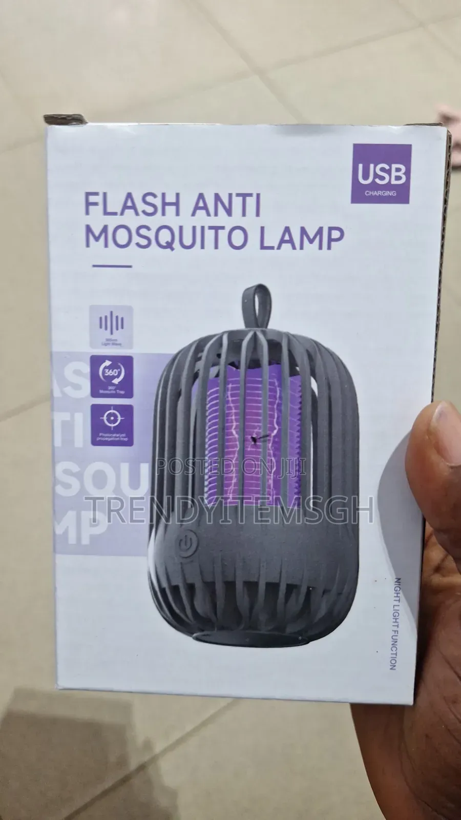 USB Rechargeable Anti-Mosquito Lamp