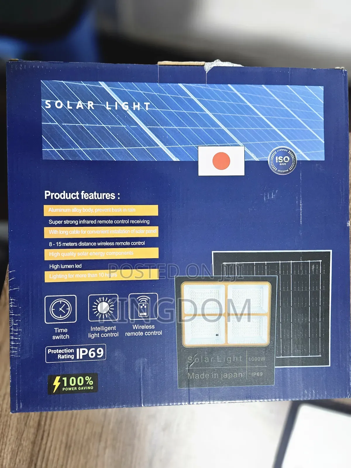 SOLAR LIGHT From Japan