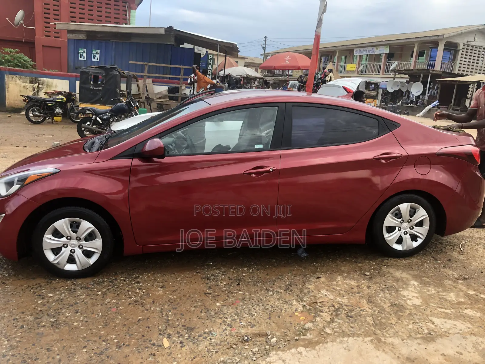 Hyundai Elantra 2016 Burgundy