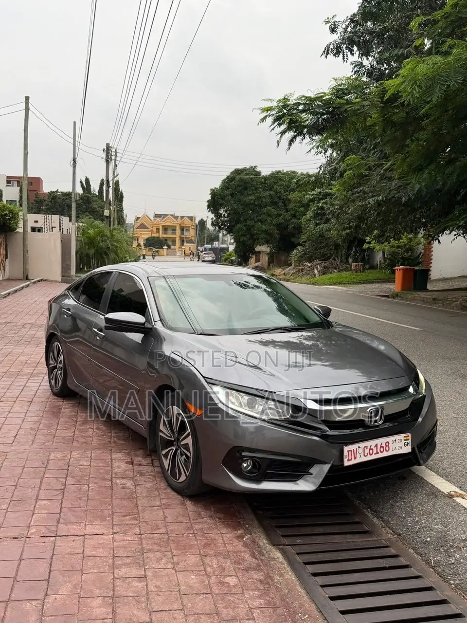 Honda Civic EX-L 4dr Sedan (1.5L 4cyl) 2017 Silver