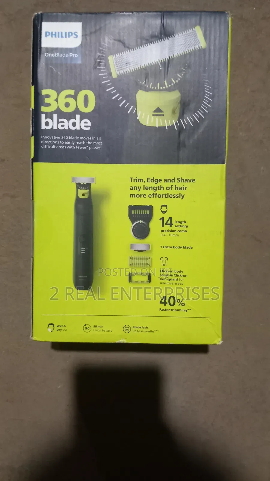 Philips OneBlade Pro Face + Body Trimmer Shaver