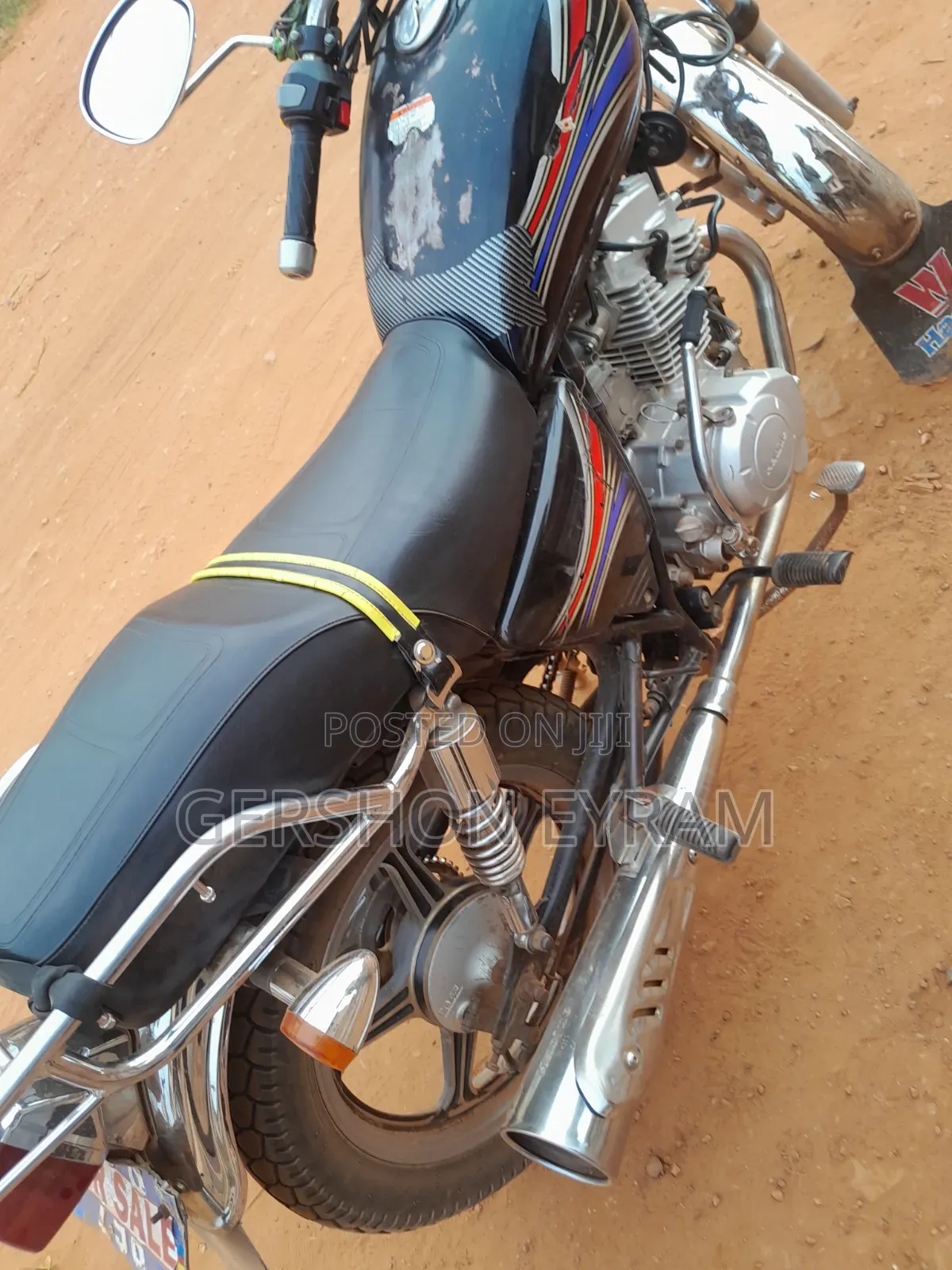 Haojue HJ125-8K 2024 Black