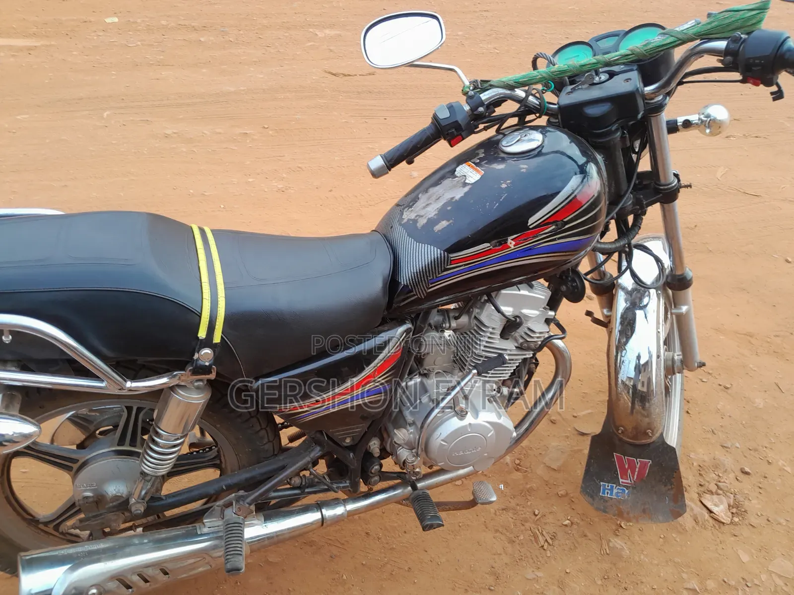Haojue HJ125-8K 2024 Black