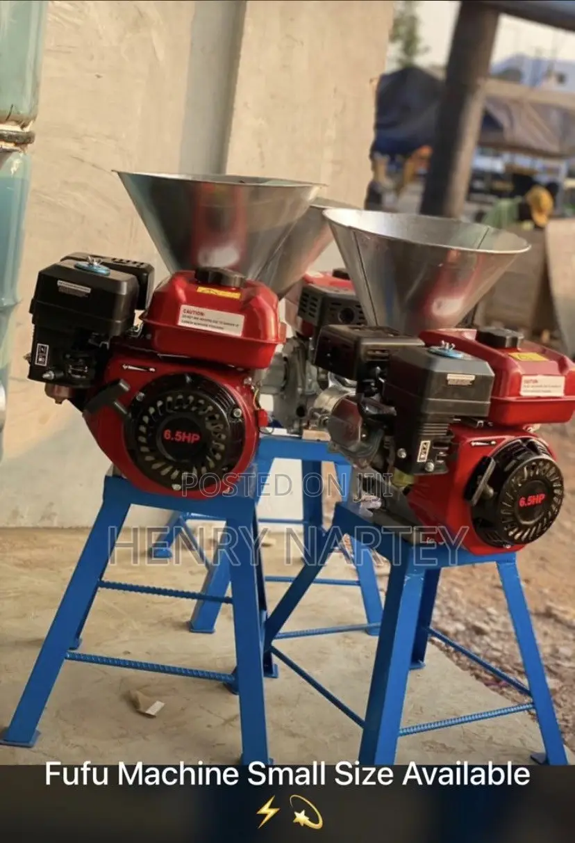 Small Fufu Machine With Engine